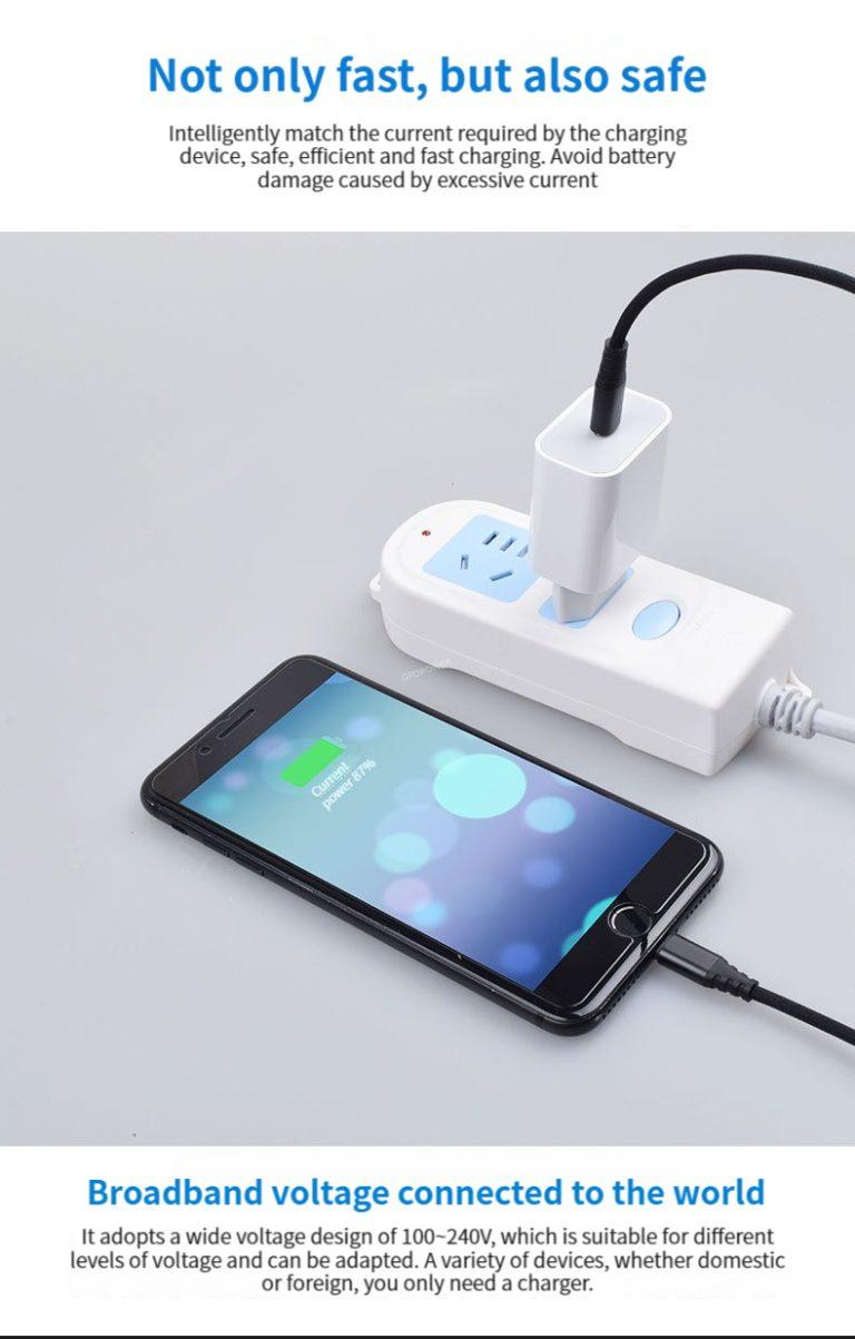 18w fast travel charger dock stand for iphone 14
