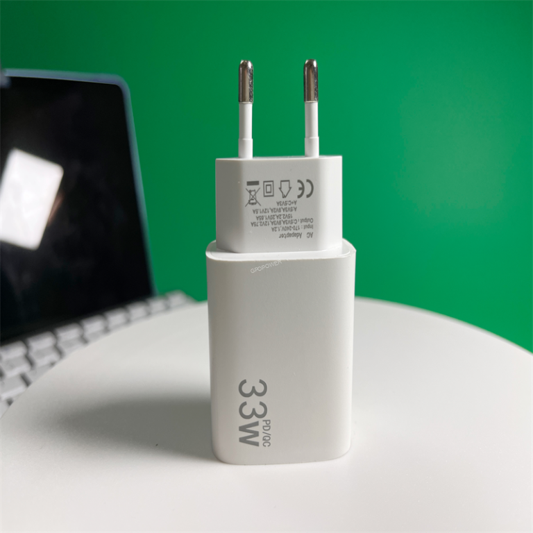GPO official 33w usb-c super fast charging wall charger
