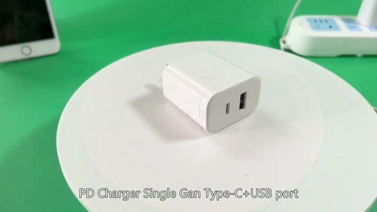 GPO 20W Type C Fast Charger adapter, PD Charger, USB C GaN fast charger for Iphone,Macbook, Samsung
